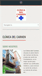 Mobile Screenshot of clinicadelcarmenmurcia.com